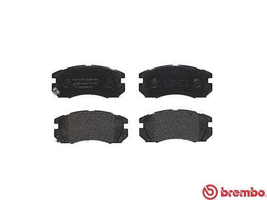 A.B.S. P 78 007 BREMBO Bremsbelagsatz, Scheibenbremse